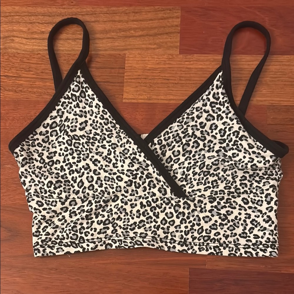Brandy Melville cheetah top